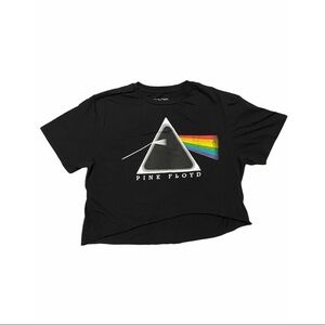 Pink Floyd Crop Top Size Medium